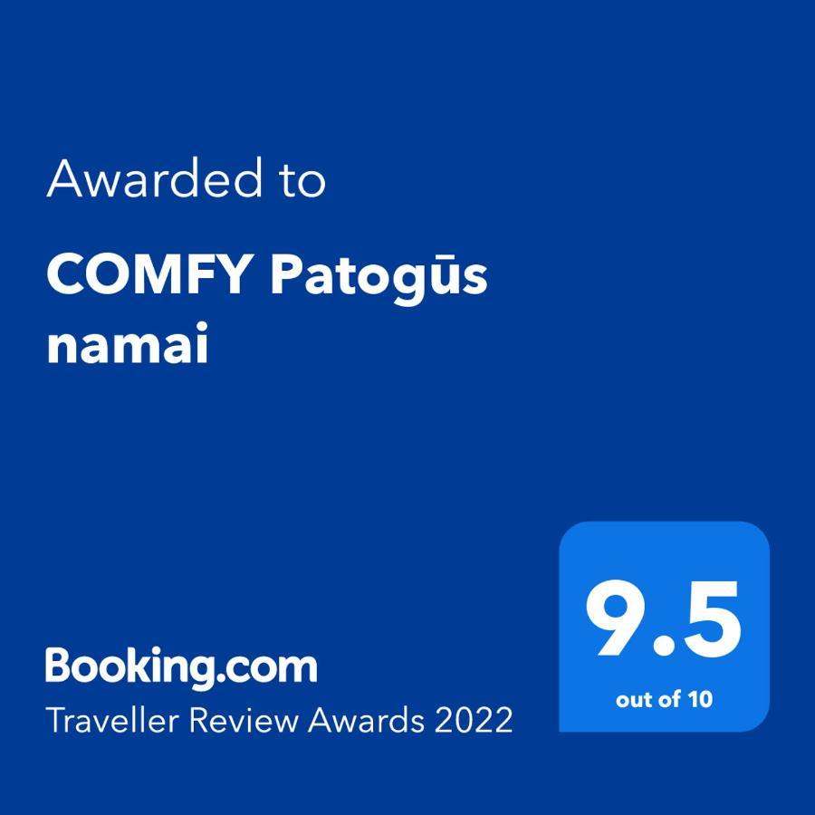 Comfy Patogus Namai Lägenhet Kaunas Exteriör bild